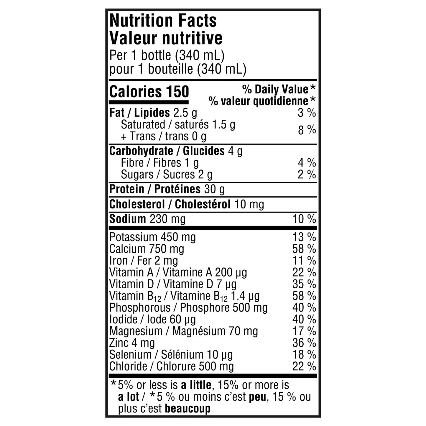 Fairlife Chocolate High Protein Shake – 18 x 340mL Bottles