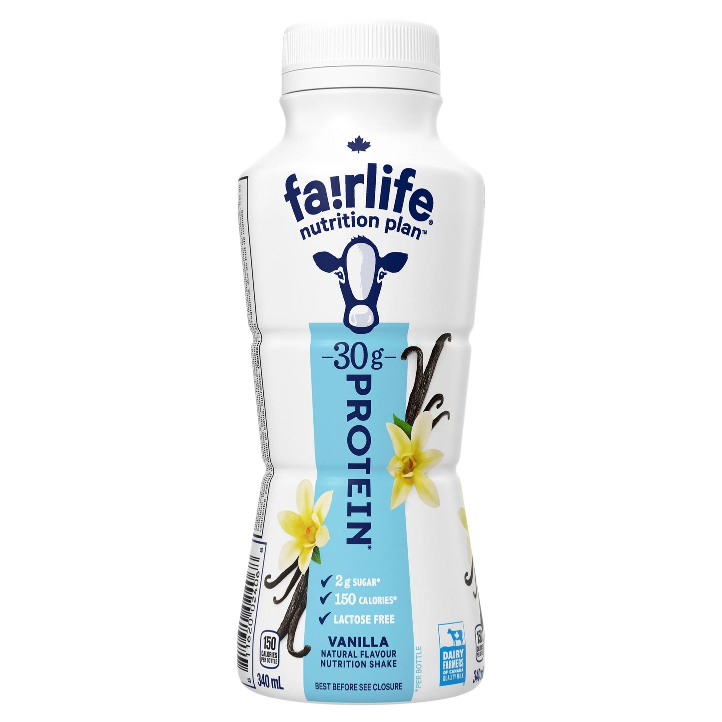 Fairlife Vanilla High Protein Shake – 18 x 340mL Bottles