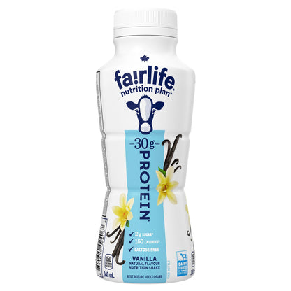 Fairlife Vanilla High Protein Shake – 18 x 340mL Bottles