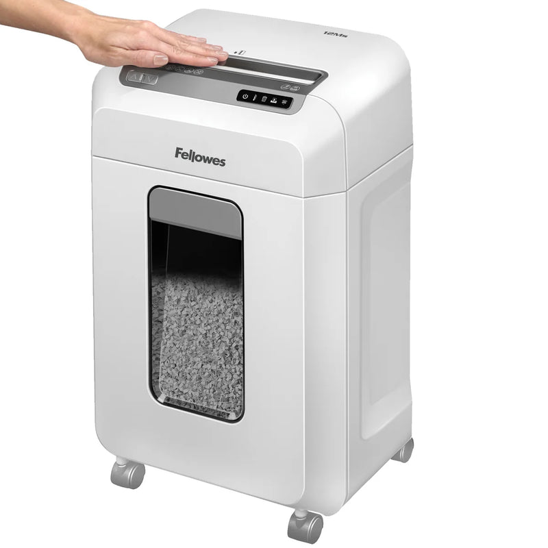 Fellowes Microshred 12Ms, destructeur de documents à coupe micrométrique 12 feuilles