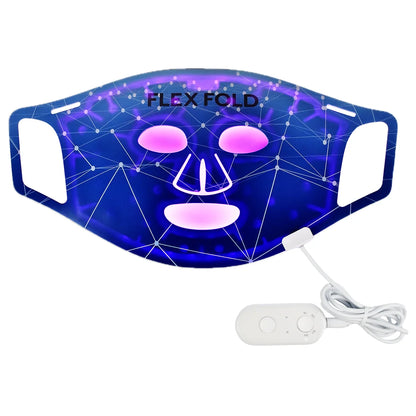 Flex Fold LED Light Technology Face Mask Device