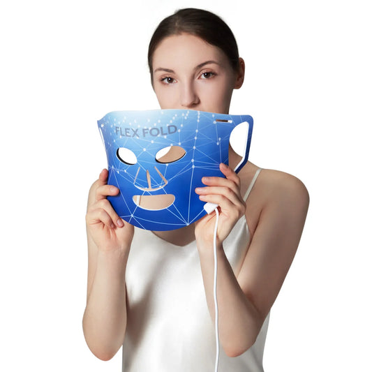 Flex Fold LED Light Technology Face Mask Device