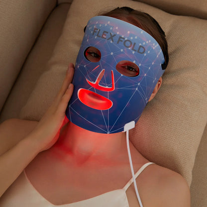 Flex Fold LED Light Technology Face Mask Device