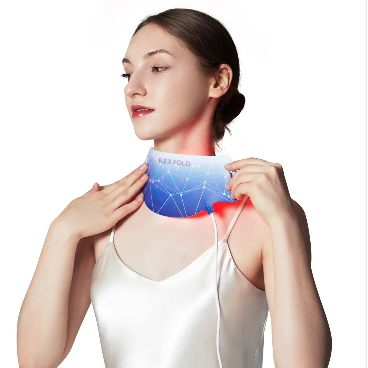 Flex Fold LED Light Technology Neck Therapy Device