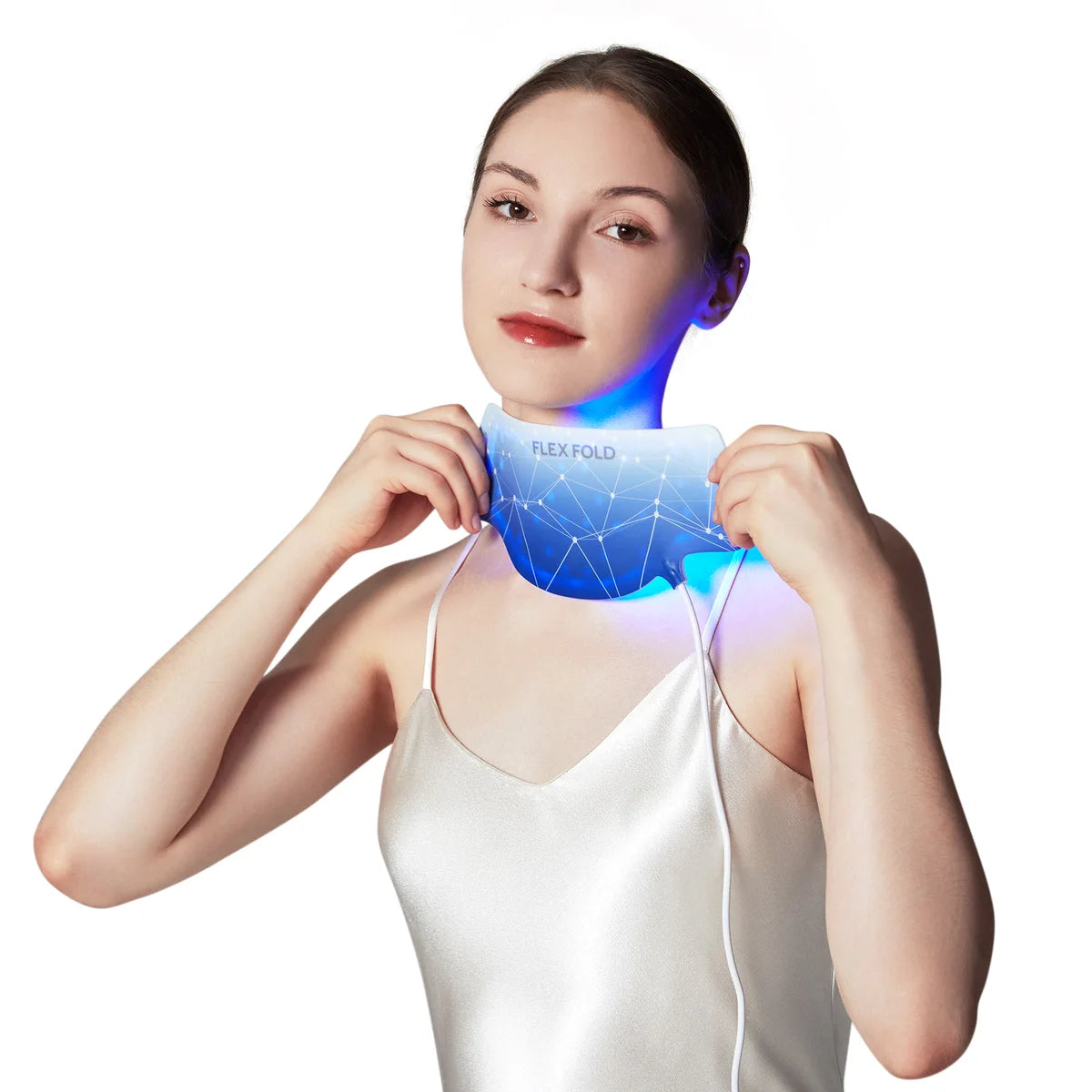 Flex Fold LED Light Technology Neck Therapy Device