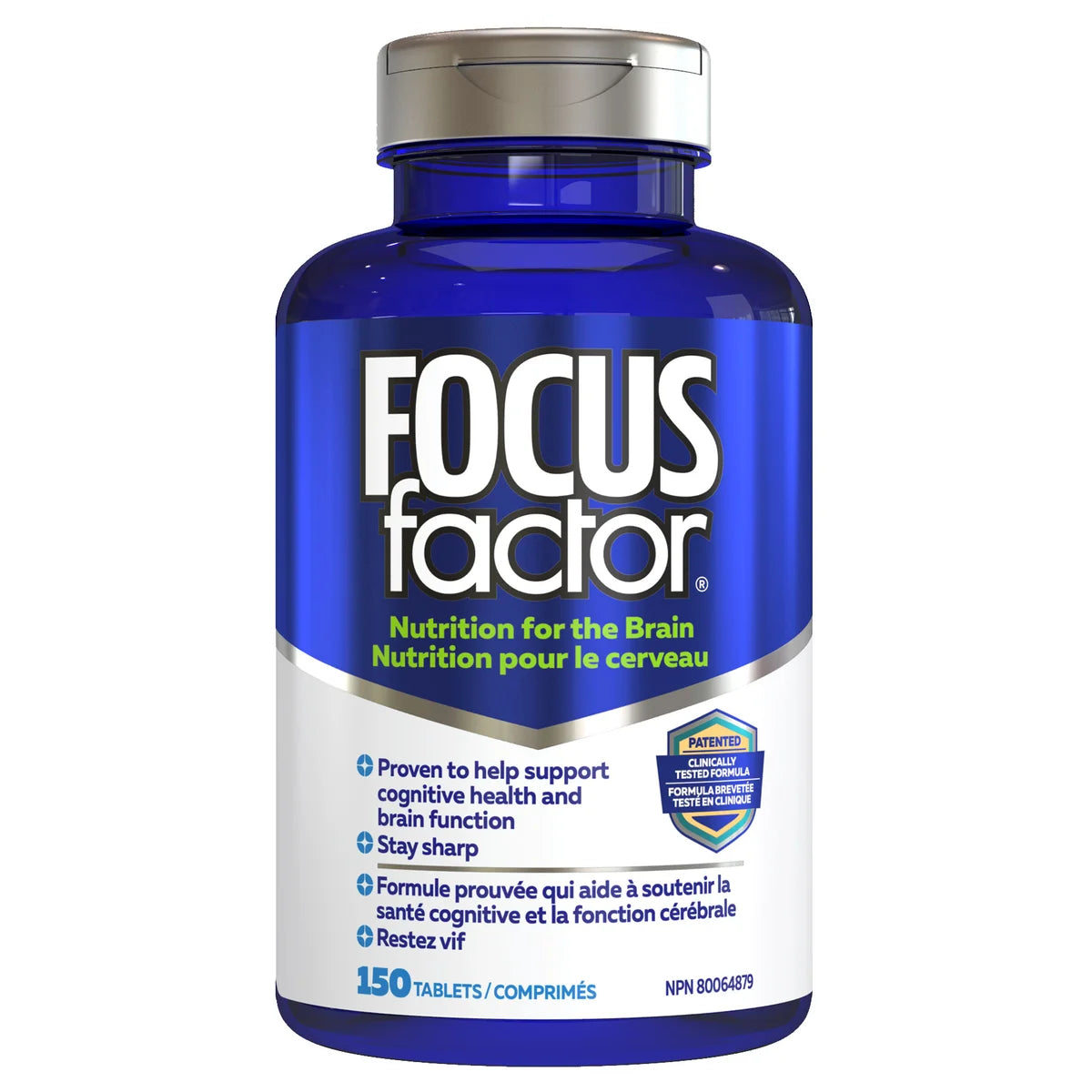 Focus Factor Nutrition for the Brain - 150 Tablets