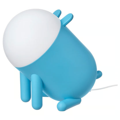 IKEA GREJSIMOJS LED table lamp, dimmable/dog blue