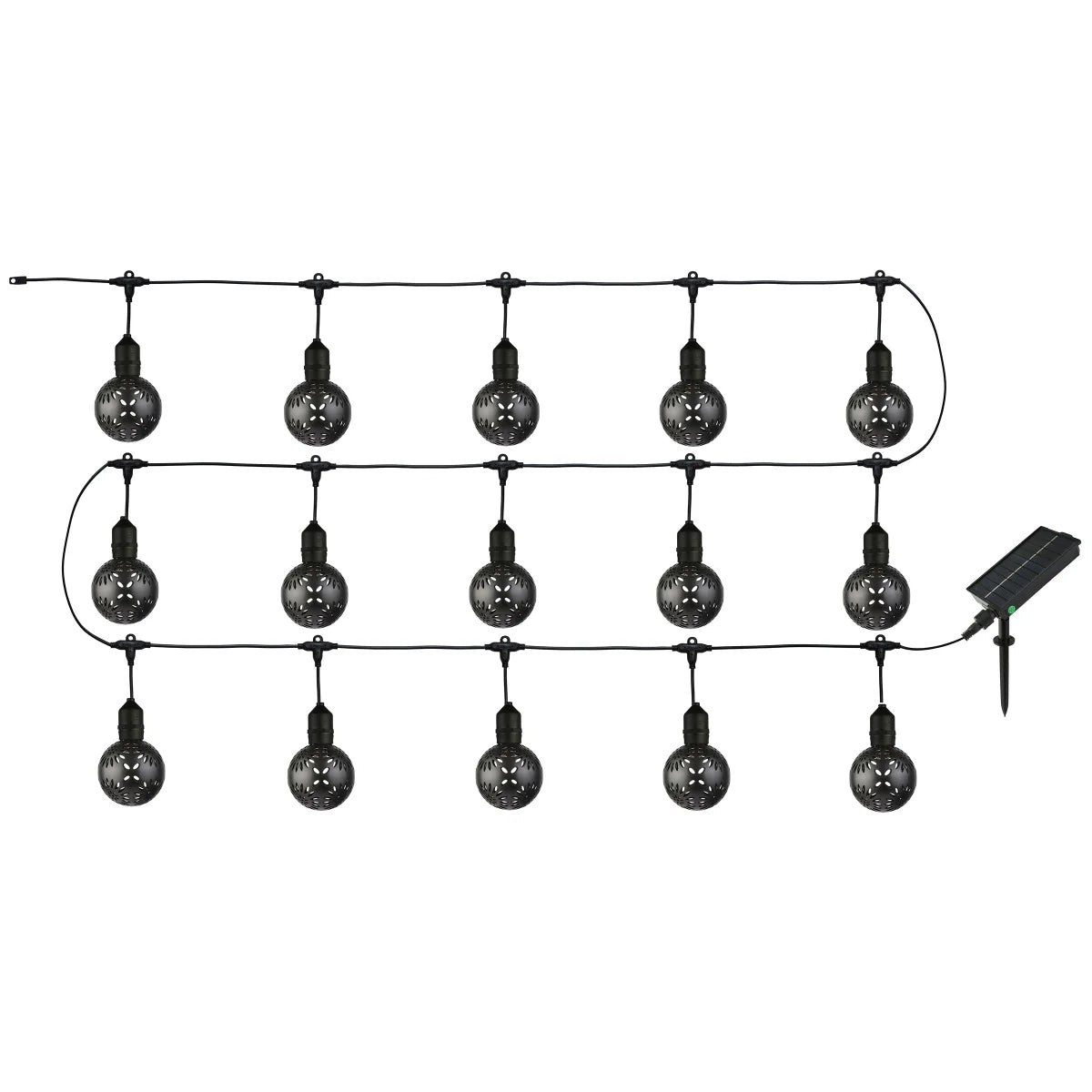 GTX Solar Powered String Lights