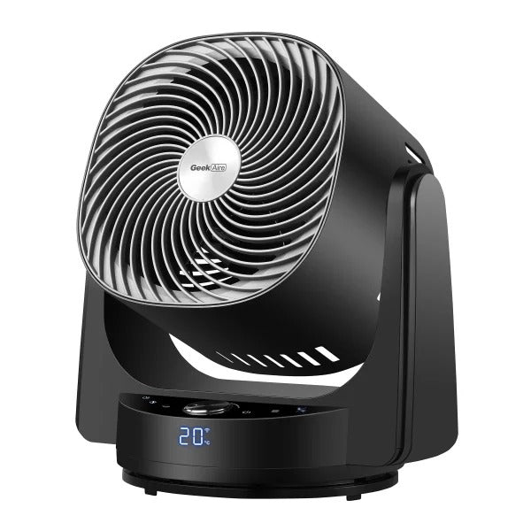 Geek Aire Turbo Smart Air Circulator – Wi-Fi Enabled 4-Speed Compact Cooling Fan