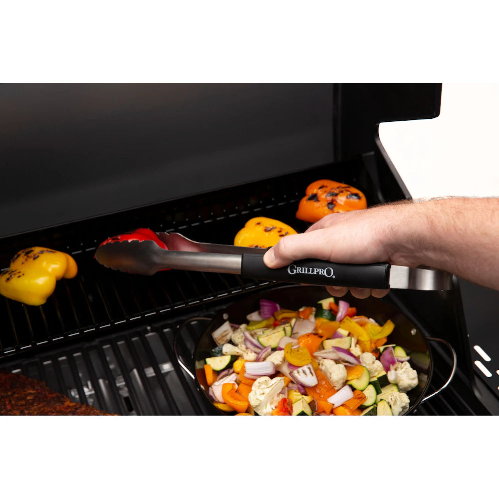 GrillPro Deluxe BBQ Tool Set – Stainless Steel Grill Accessories Kit