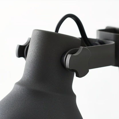 IKEA HEKTAR Wall/clamp spotlight, dark gray
