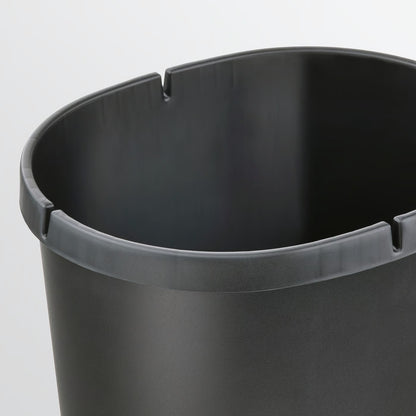 IKEA HOLASS Bin with lid, 8 l (2 gallon) - Black