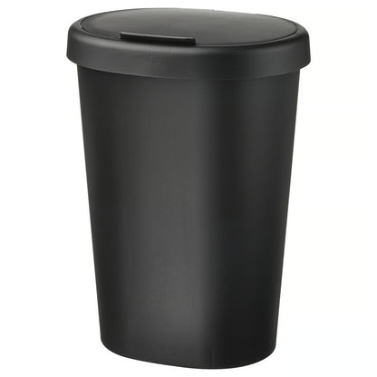 IKEA HOLASS Bin with lid, 8 l (2 gallon) - Black