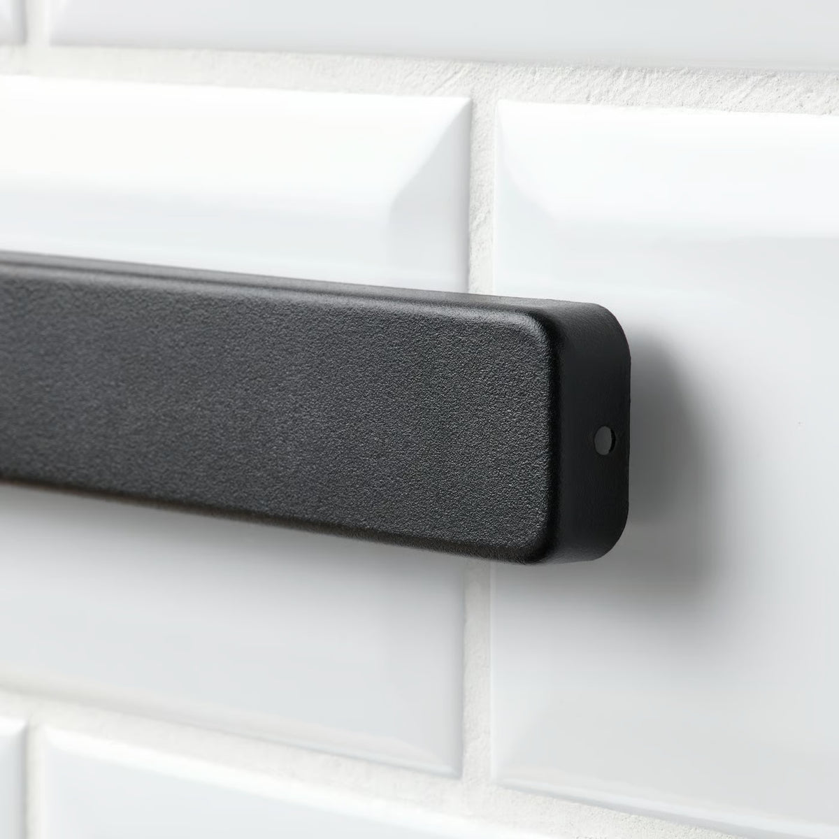 IKEA HULTARP Magnetic knife rack, black, 38 cm (15 ")