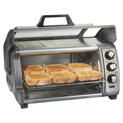 Hamilton Beach Air Fryer Toaster Oven-Easy Reach