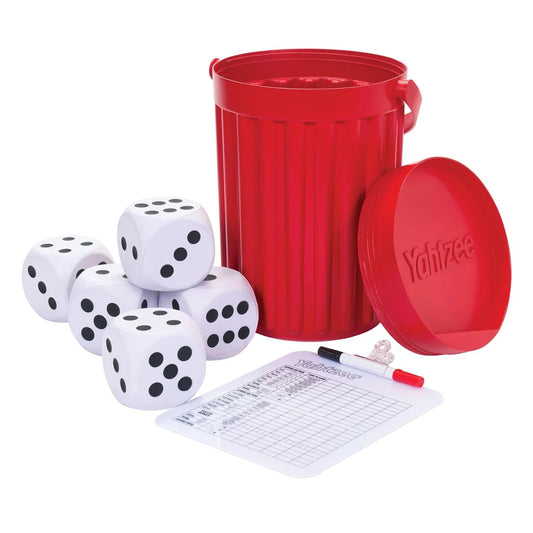 Hasbro Giant Yahtzee Outdoor Dice Game – Jumbo Backyard Family Party Set