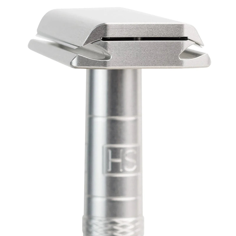 Henson AL13 Aluminium Safety Razor with Stand