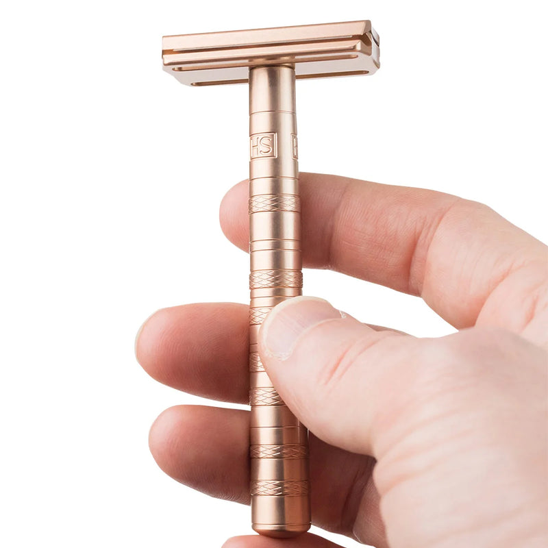 Henson AL13 Copper Aluminium Safety Razor