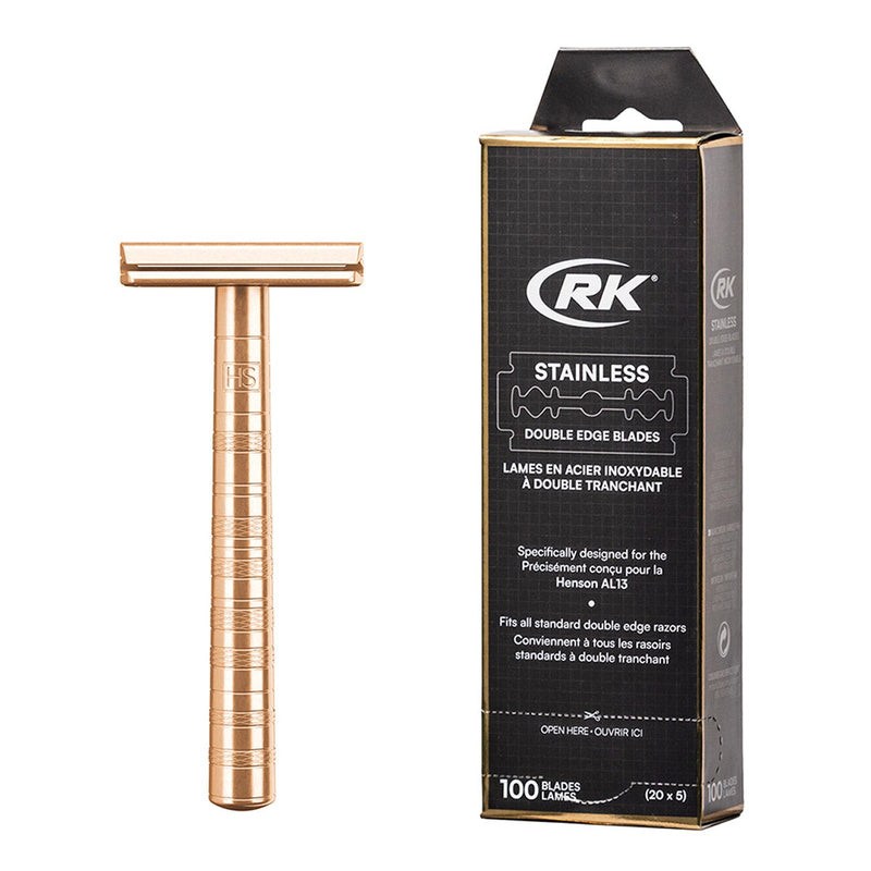 Henson AL13 Copper Aluminium Safety Razor