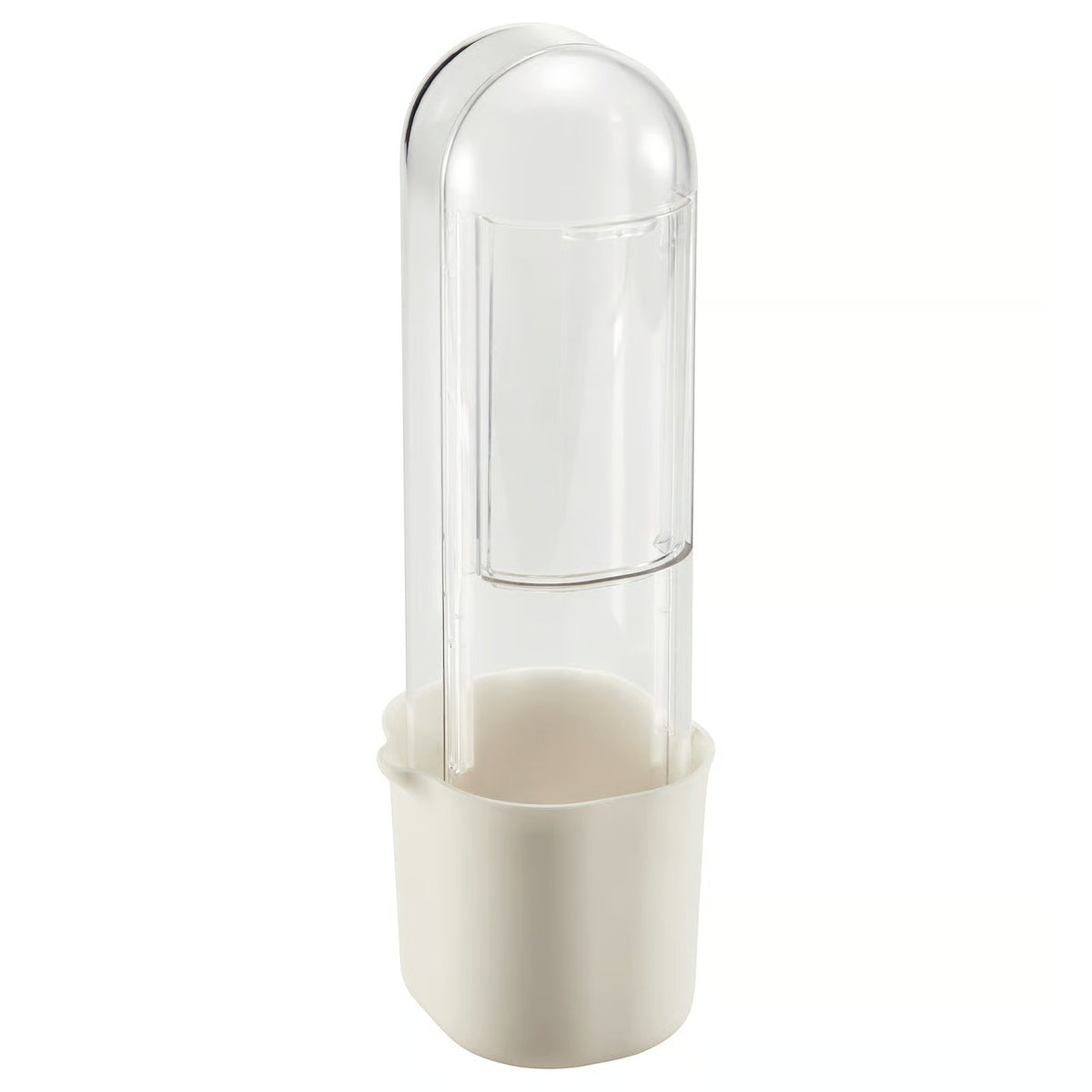 IKEA KLIPPKAKTUS Herb storage for fridge, transparent, 10x9x28 cm (3 3/4x3 5/8x11 ")
