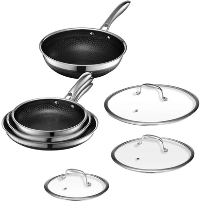 Hexclad 7-Piece Cookware Set