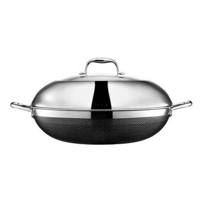 Hexclad 14-inch Wok with Lid