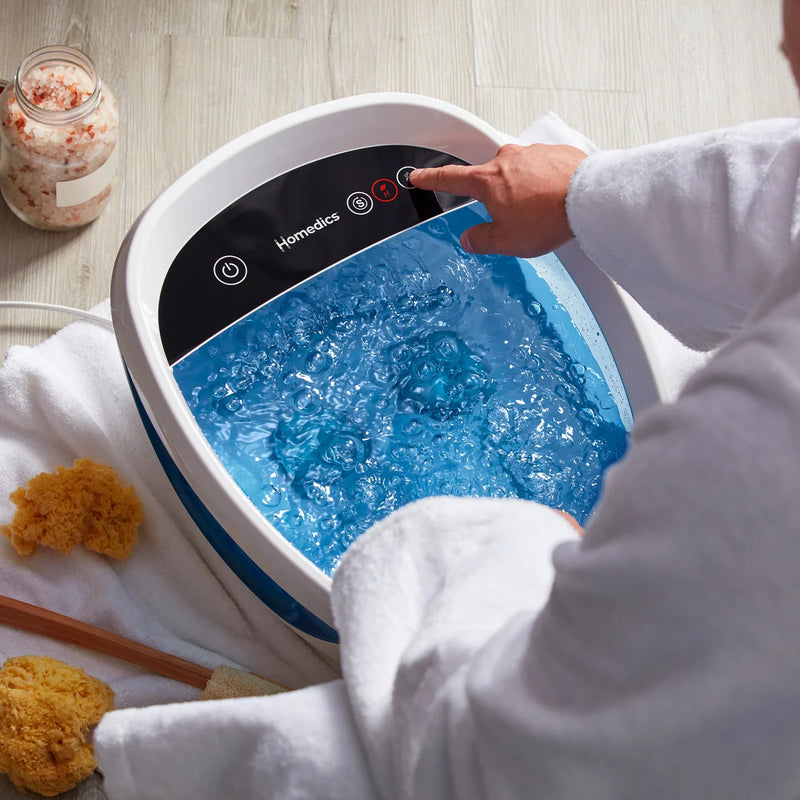 Spa pour les pieds HoMedics Shiatsu Bliss avec effet chauffant