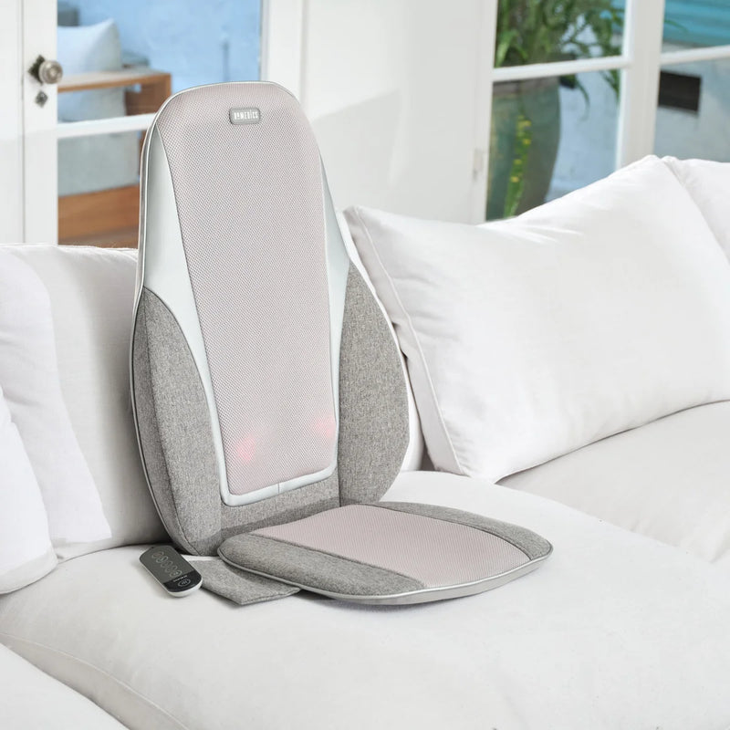 Coussin de massage Shiatsu + pétrissage et vibration HoMedics avec chaleur 