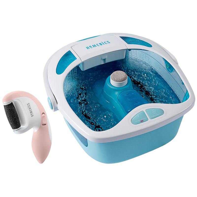 HoMedics Shower Bliss Foot Spa Bundle