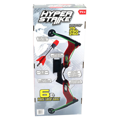 Hyper Strike Bow and Darts Outdoor Battle Set – Long-Range Whistling Arrow Blaster