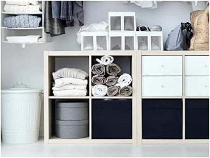 (4 PACK) IKEA DRÖNA Box, black, 33x38x33 cm (13x15x13 ")