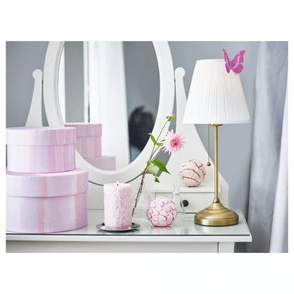 IKEA ARSTID Table lamp, Brass-white