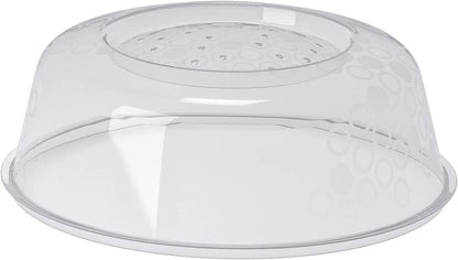 Microwave Plate Cover 10 Steam Release Grey Lid Splatter Screen Prickig
