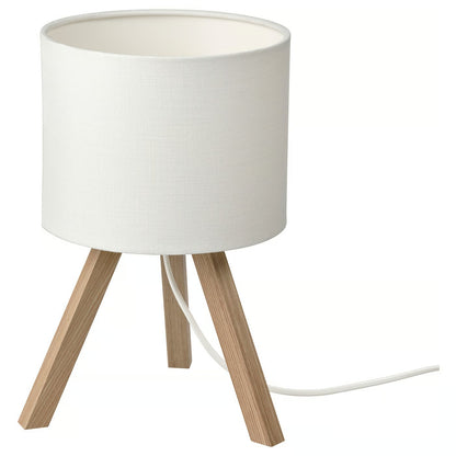 (2 PACK) IKEA STORSEGEL Table lamp, Ash - White