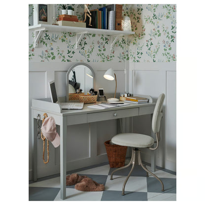 IKEA ISNÅLEN LED work lamp, white/brass color