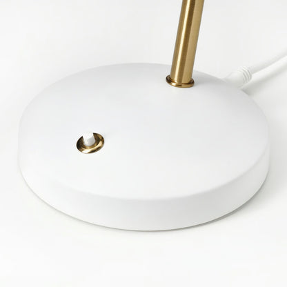 IKEA ISNÅLEN LED work lamp, white/brass color