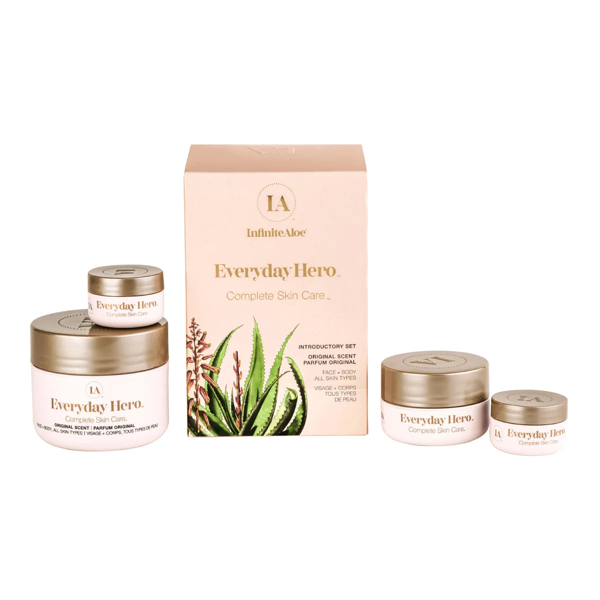 InfiniteAloe Cream - 4 Jar Set