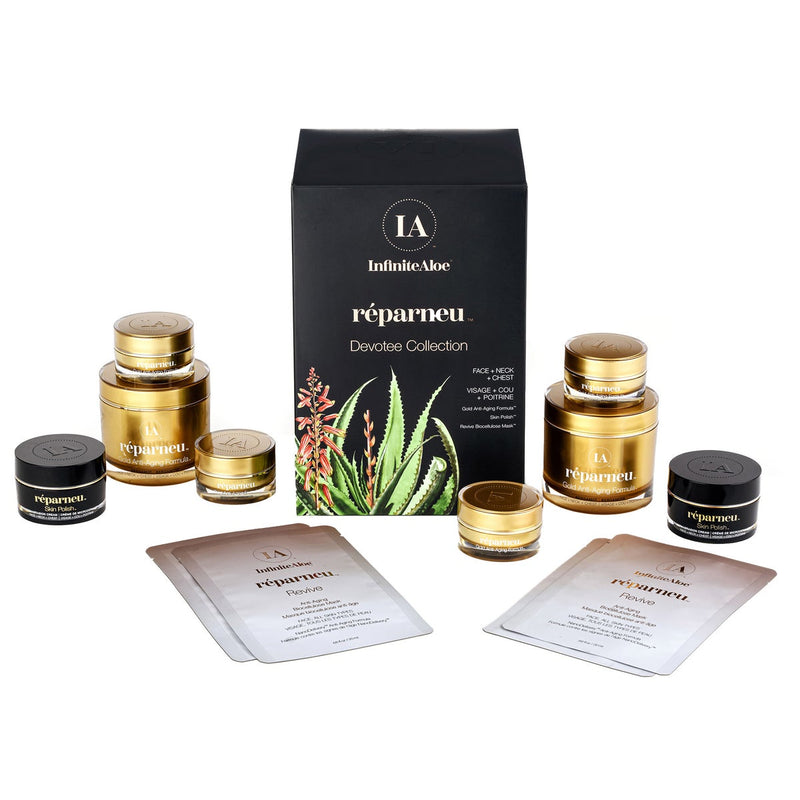 Pack anti-âge InfiniteAloe répaneu Devotee