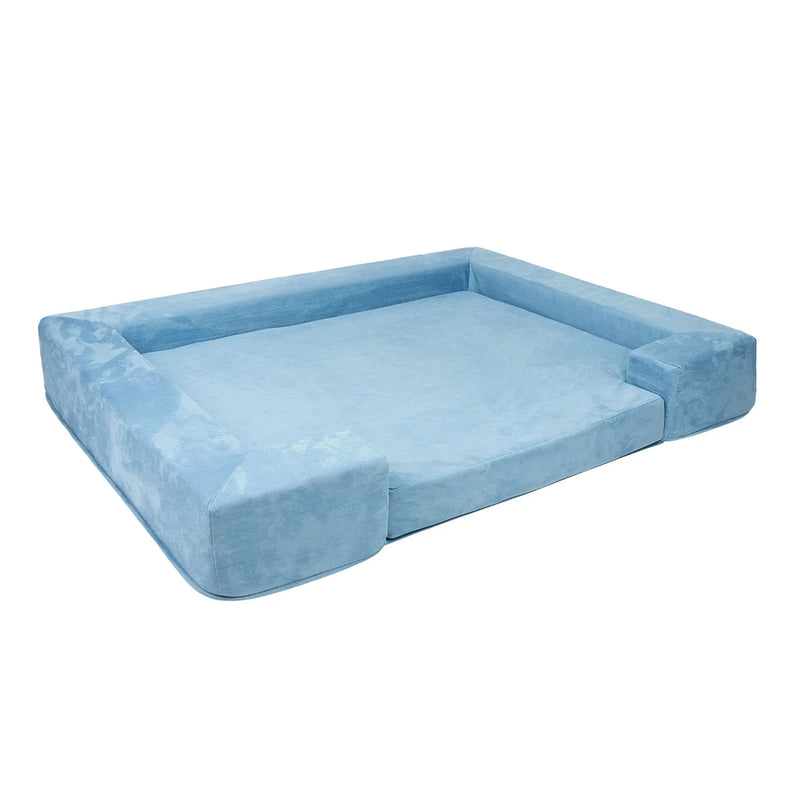 JUNO Pet Bed, Blue, 43" x 33"