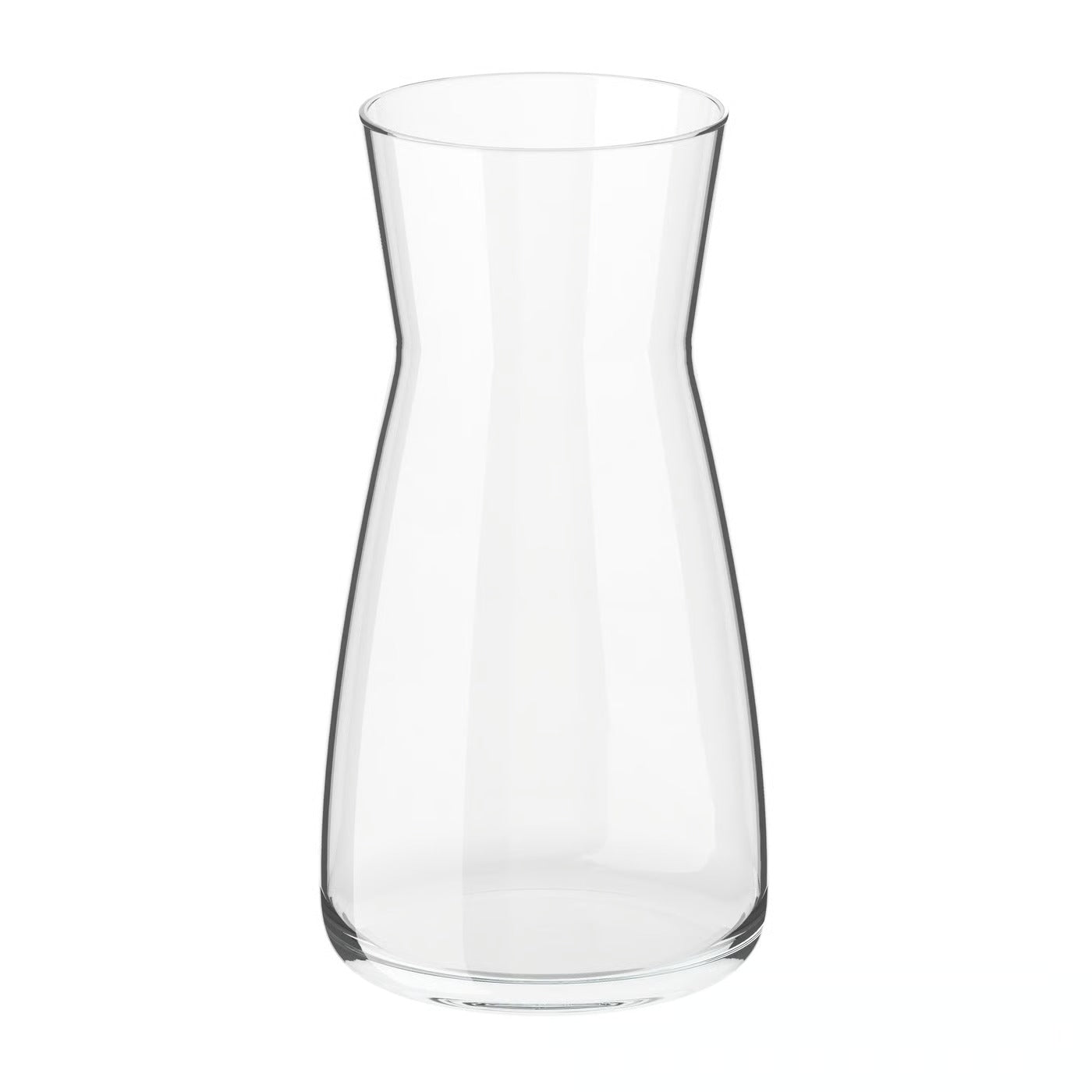 (2 PACK) IKEA 1L Clear Glass Carafe – Beverage Pitcher & Decorative Vase, 34 oz
