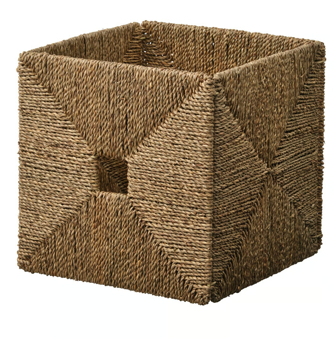 IKEA KNIPSA Basket, seagrass, 32x33x32 cm (12 ½x13x12 ½ ")