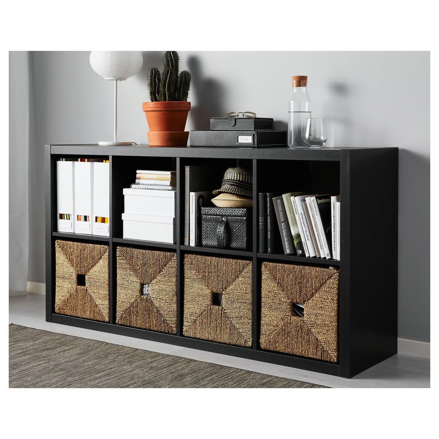 IKEA KNIPSA Basket, seagrass, 32x33x32 cm (12 ½x13x12 ½ ")