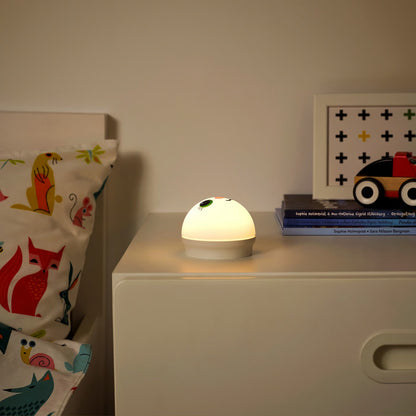 IKEA KORNSNÖ LED night light, white/rabbit battery operated