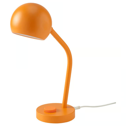 IKEA KORVSNÖRE LED desk lamp, dimmable/orange