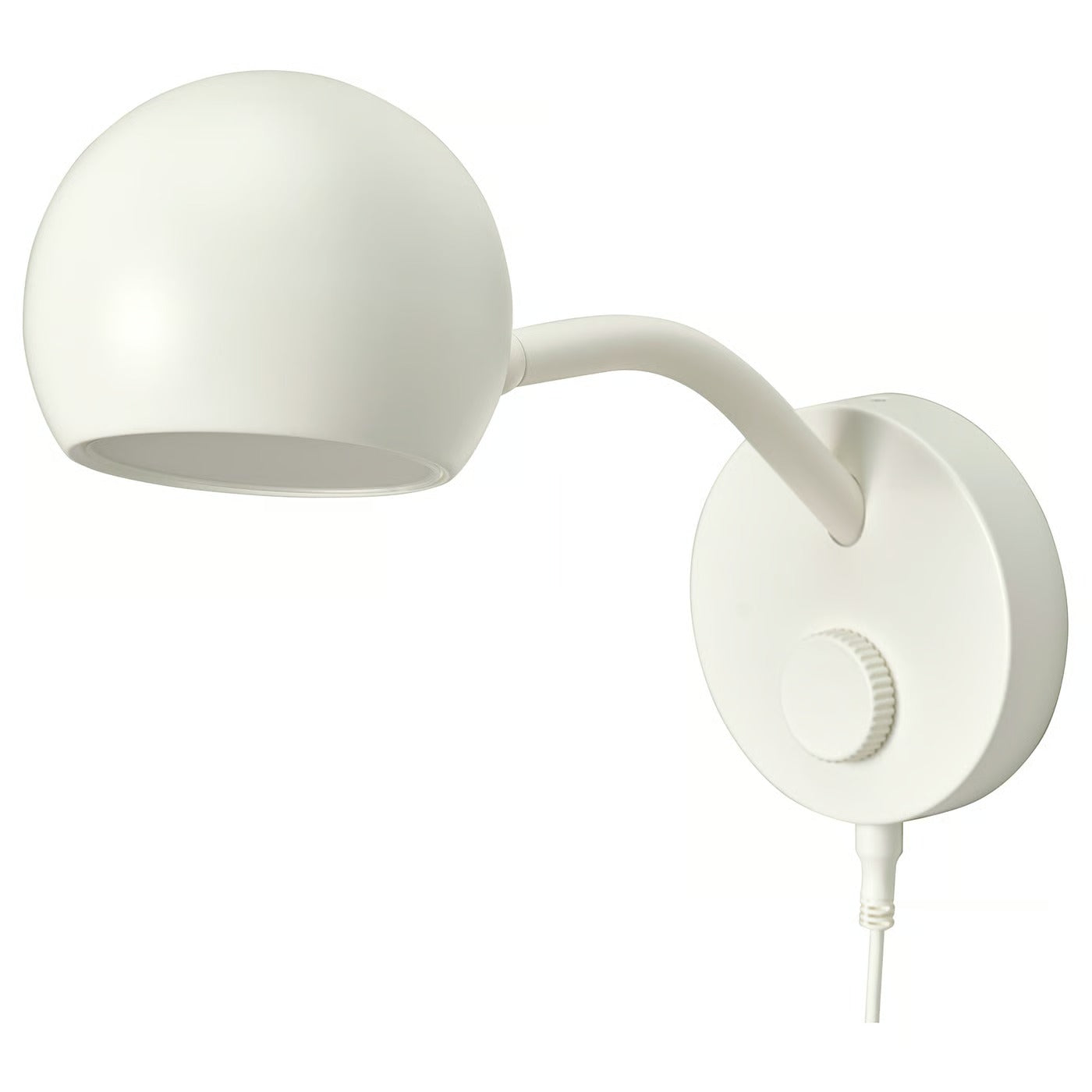 IKEA KORVSNÖRE LED wall lamp, dimmable/white