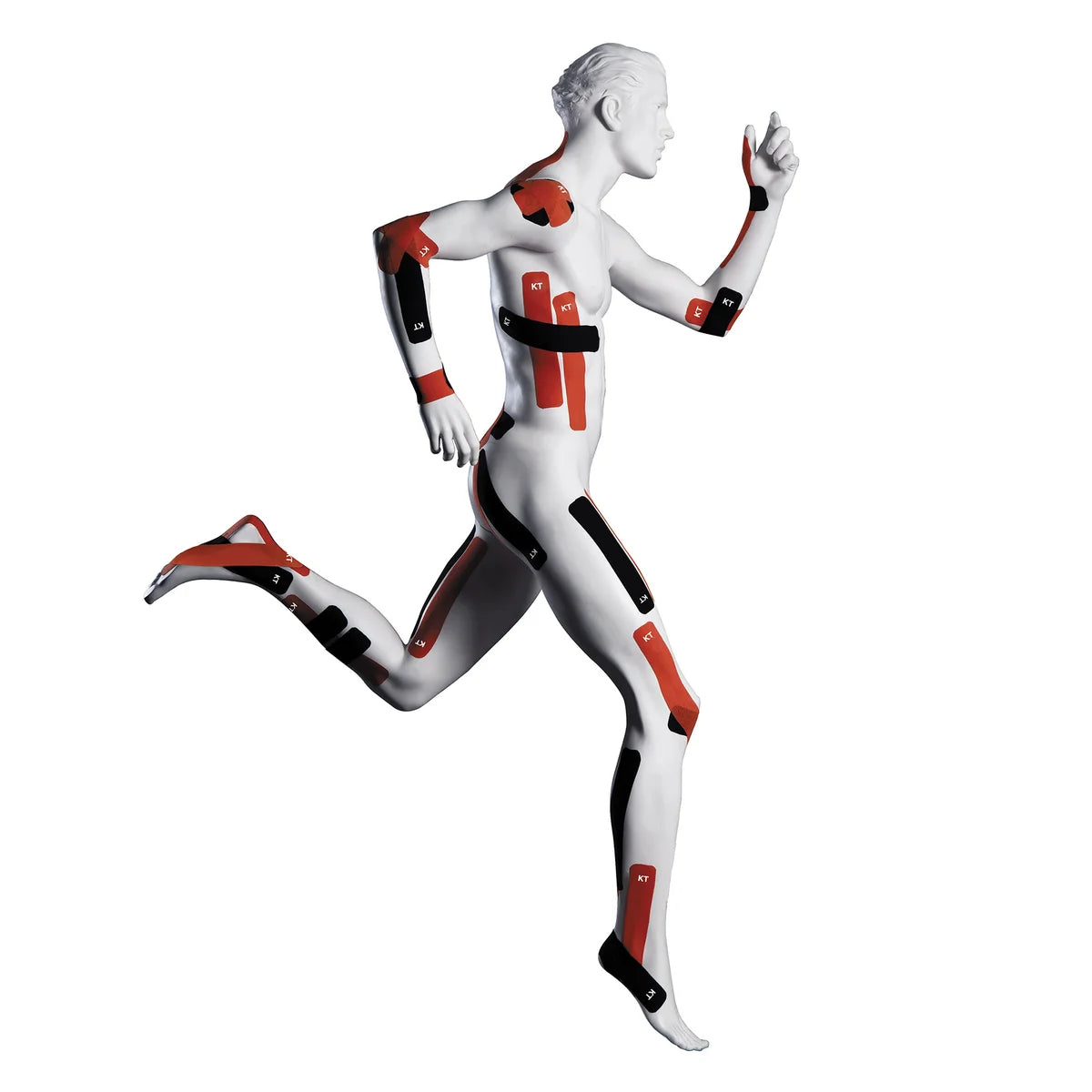 KT Tape Pro Elastic Sport Tape, 2 x 20 Pre-Cut Strips