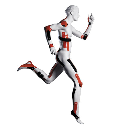 KT Tape Pro Elastic Sport Tape, 2 x 20 Pre-Cut Strips