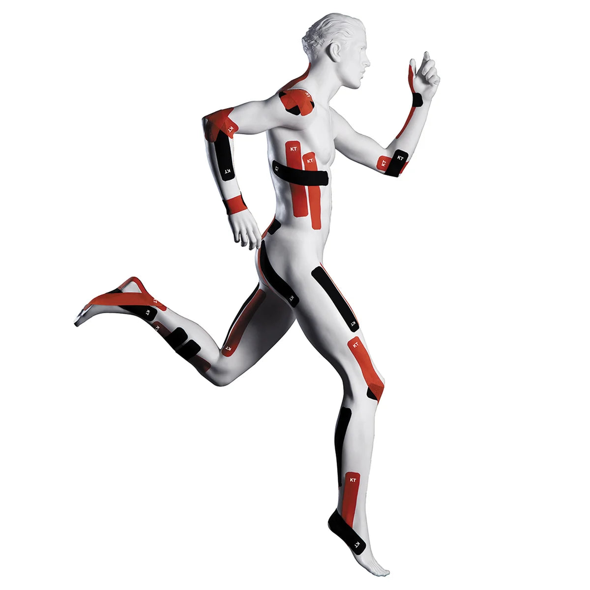 KT Tape Pro Elastic Sport Tape, 2 x 20 Pre-Cut Strips