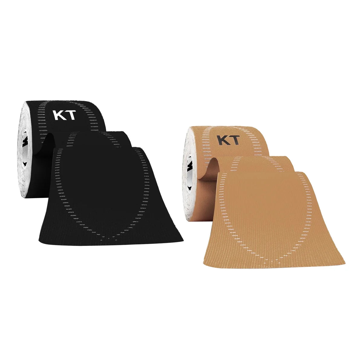 KT Tape Pro Elastic Sport Tape, 2 x 20 Pre-Cut Strips