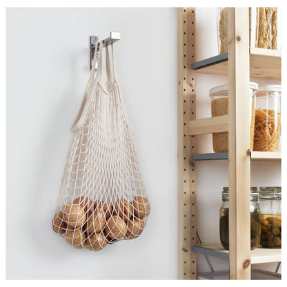 IKEA KUNGSFORS Mesh bag, set of 2, natural